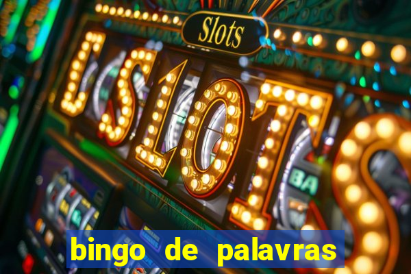 bingo de palavras de natal